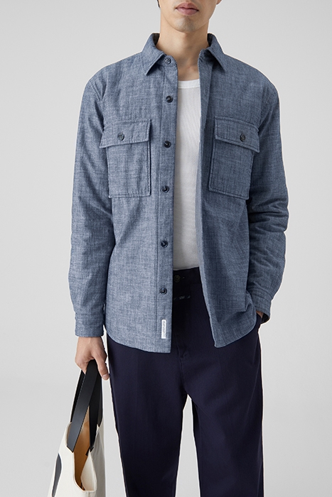 PADDED SHIRT SHIRTS & BLOUSES DARK NIGHT 5