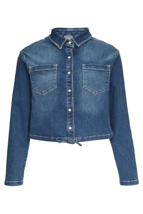 COMMA JACKETS INDOOR BLUE-DENIM 4