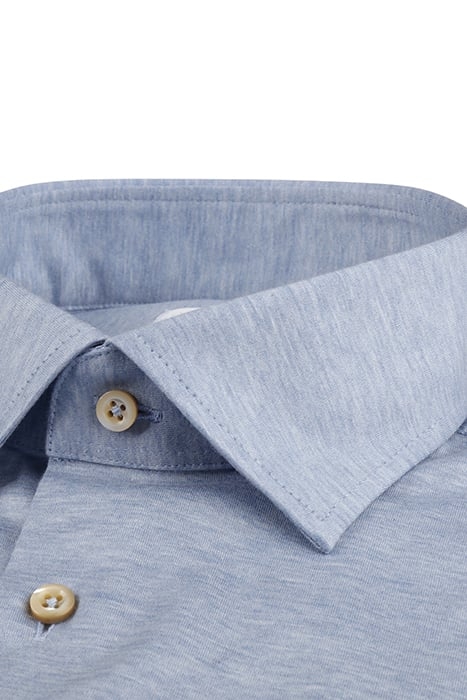 JERSEY SHIRT, SLIMLINE LIGHT BLUE 2
