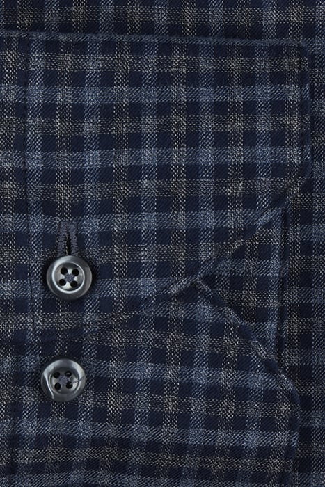 FITTED BODY/90, RC CUFF NAVY CHECK 3