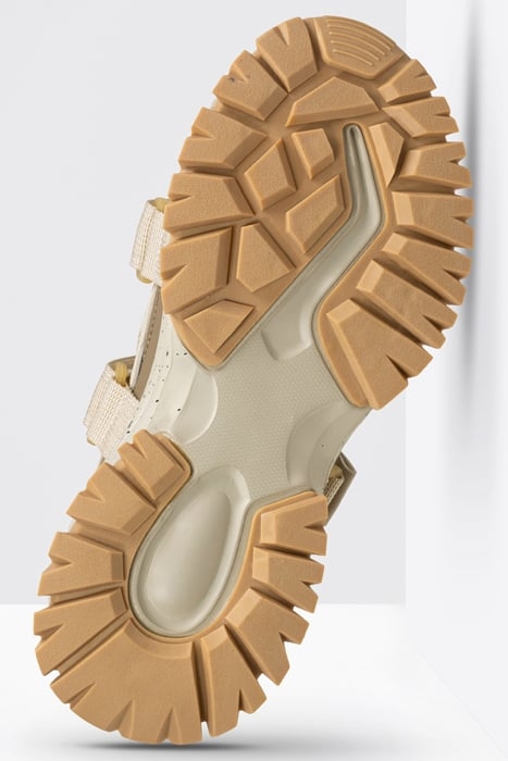 TRAIL-ZONE SANDAL OYSTER GRAY-SEPIA TINT 7