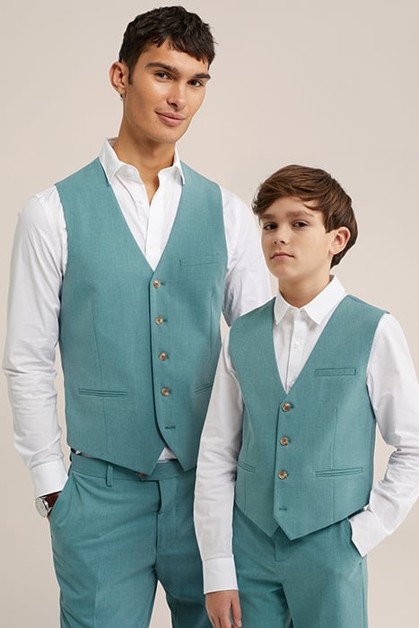 WAISTCOAT GREEN BLUE 6