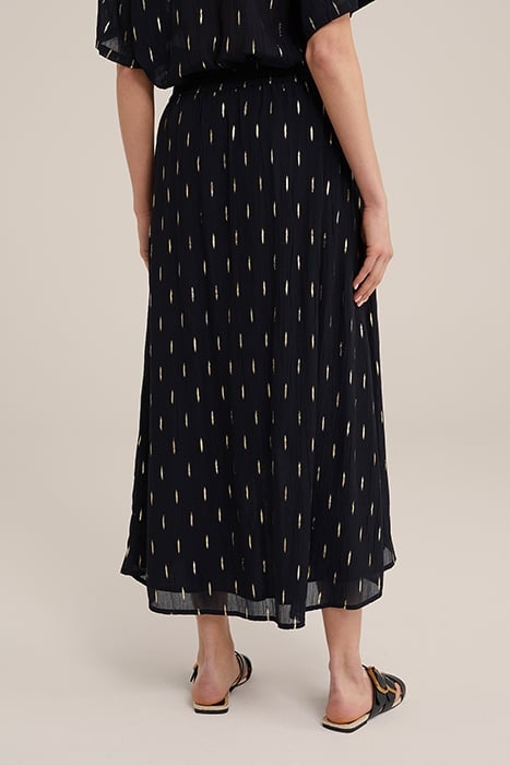 SKIRT MEDIUM LENGTH BLACK 2