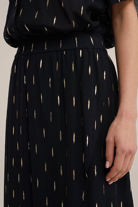 SKIRT MEDIUM LENGTH BLACK 5