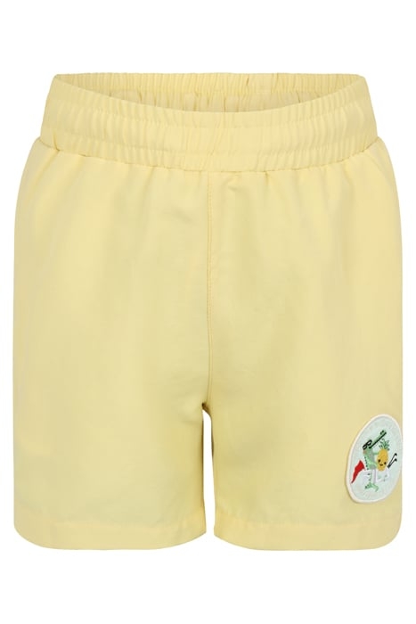 LAASDORF BEACH SHORTS PALE BANANA 1