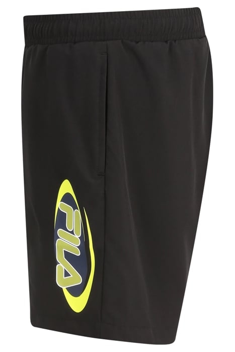 SOYEN GRAPHIC BEACH SHORTS BLACK 3