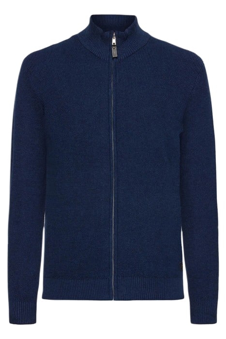 ANDERSSI STRUCTURE CARDIGAN + MID BLUE MELANGE 4