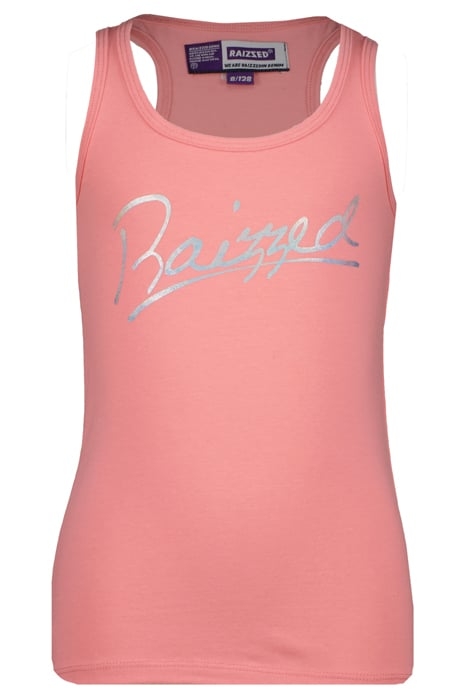 GIRLS PHOENIX SINGLET BLUSH CORAL 1