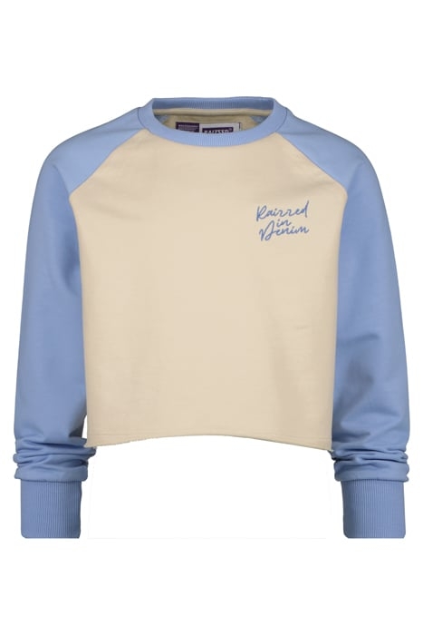 GIRLS WYOMING SWEATER SKY LIGHT BLUE 1
