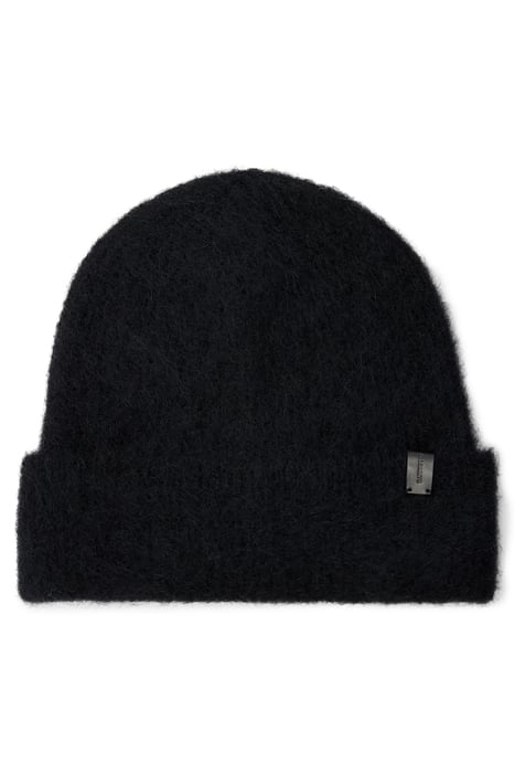 STEPH BRUSH BEANIE BLACK 1