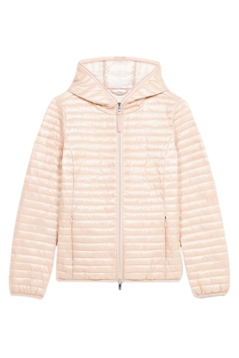 LIGHTWEIGHT DOWN JACKET WITH STRIPED LINING NATURAL 3