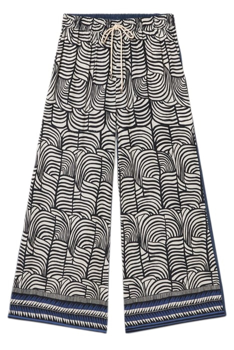 DUAL FABRIC TROUSERS WHITE 4