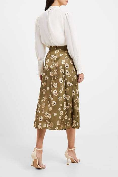 BRONWEN ALEEYA SATIN SKIRT NUTRIA 2