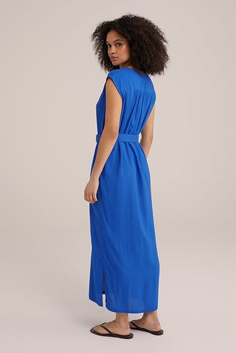 DRESS MID LENGTH COBALT BLUE 2