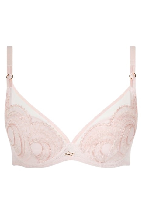 CO BRA TSHIRT PLUNGE TAFFETA PINK 1