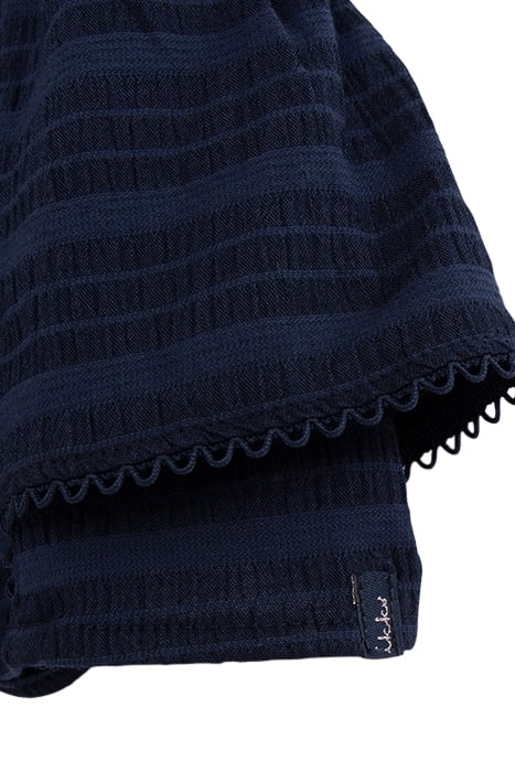 BABY GIRLS' NAVY STRIPED SHORTS 4