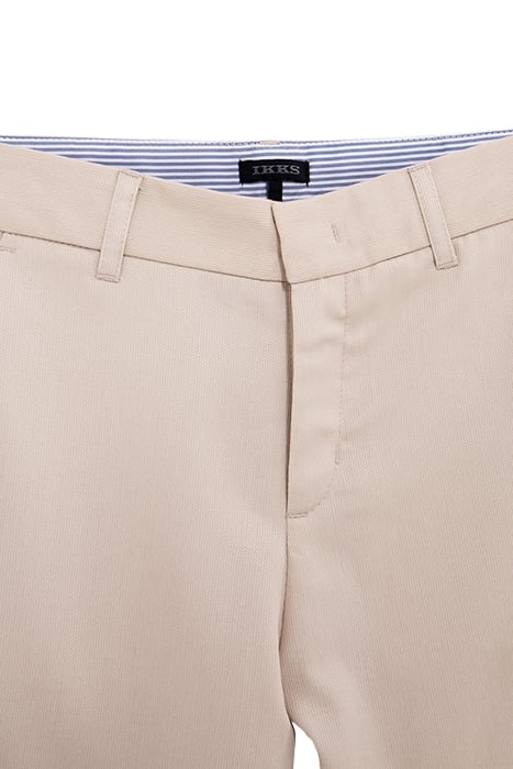 BOY'S BEIGE FORMAL BERMUDA SHORTS 3