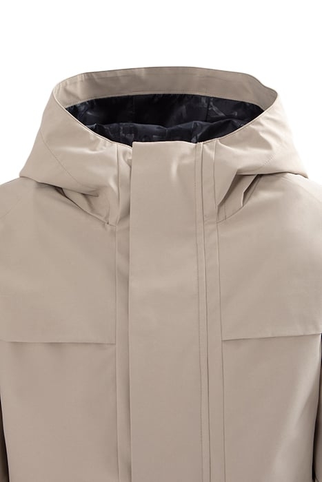 BOYS’ BEIGE PARKA WITH HEAT-SEALED SEAMS 4