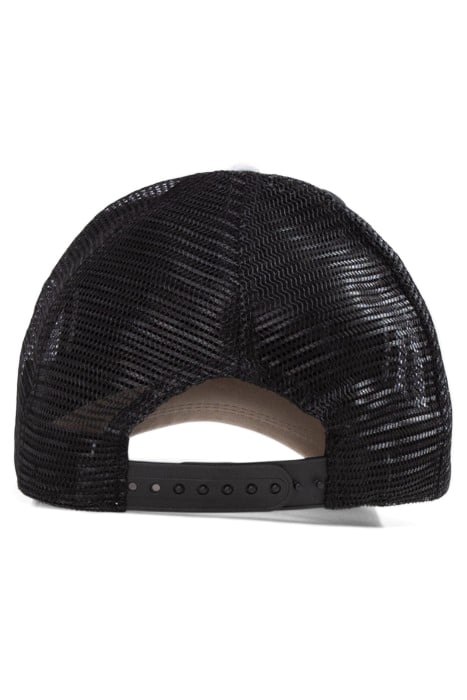 BOYS’ BEIGE, ECRU AND BLACK MESH CAP 3