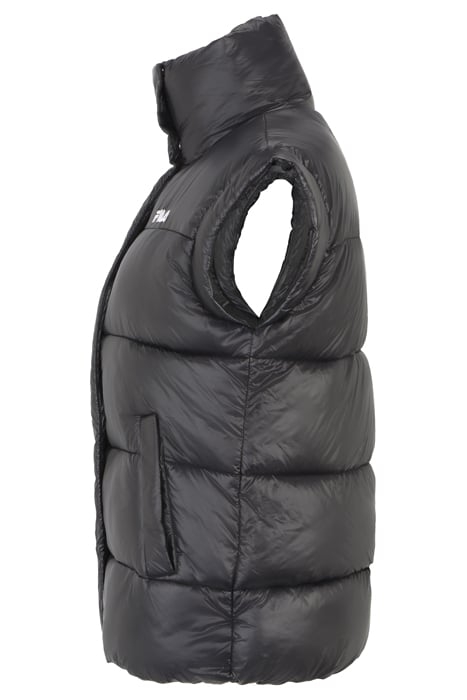 LUZK LONG PUFFER VEST BLACK 6