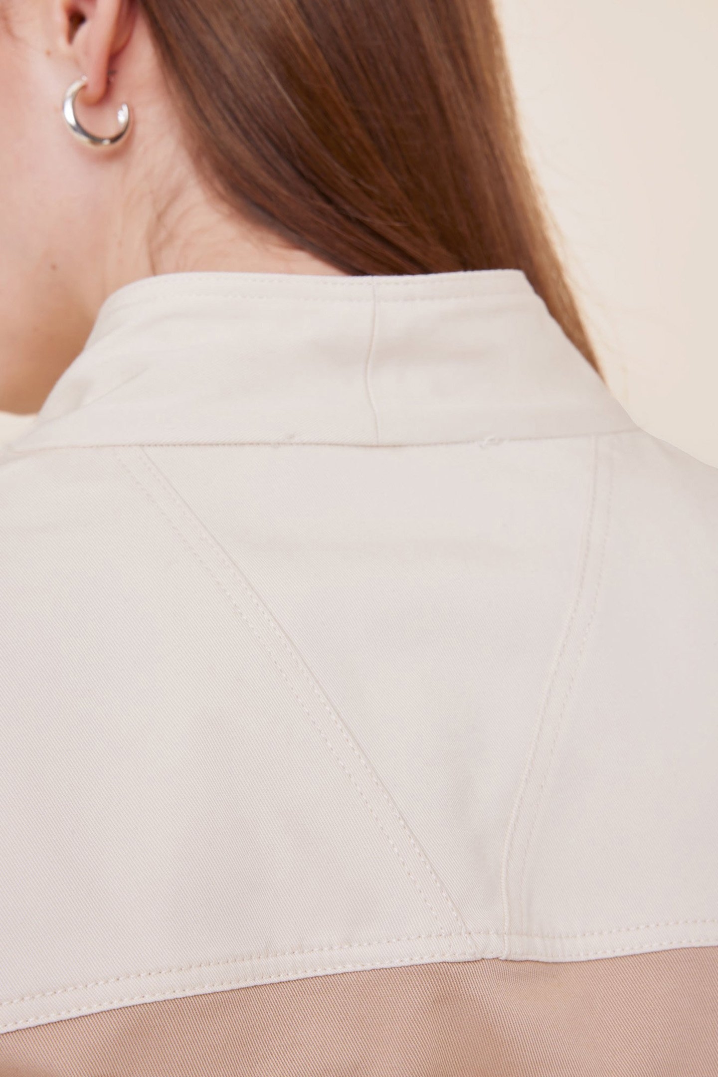 SUIT PANTS WRAPPED FOLD TWILL BEACH 3